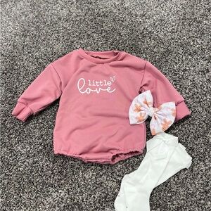 Little Love Pink Kids One Piece